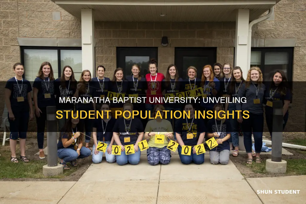 how many students at maranatha baptist university