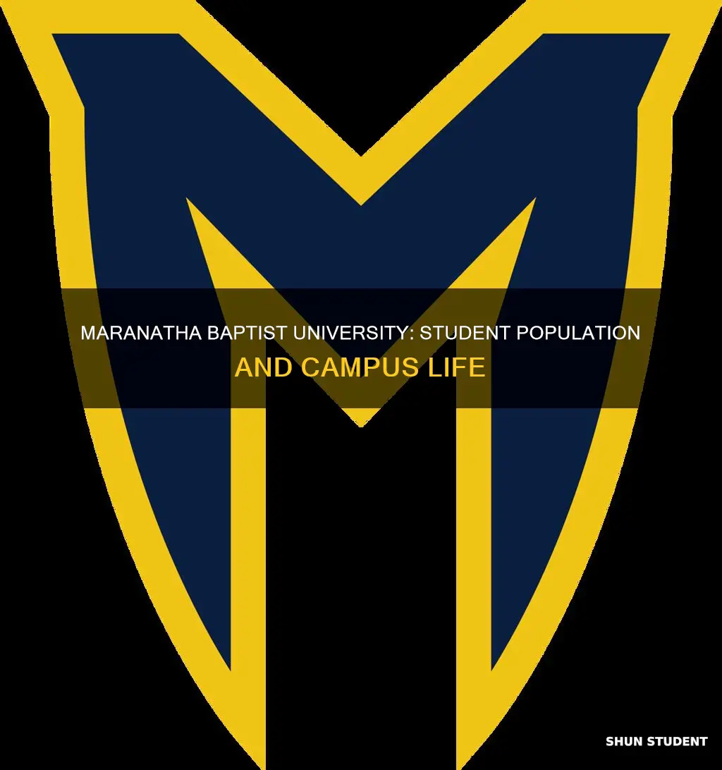 how many students at maranatha baptist university