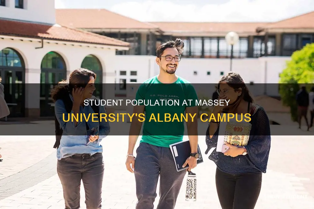 how many students at massey university albany