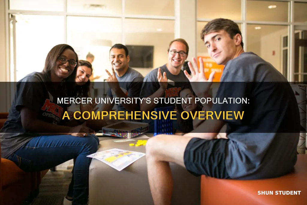 how many students at mercer university