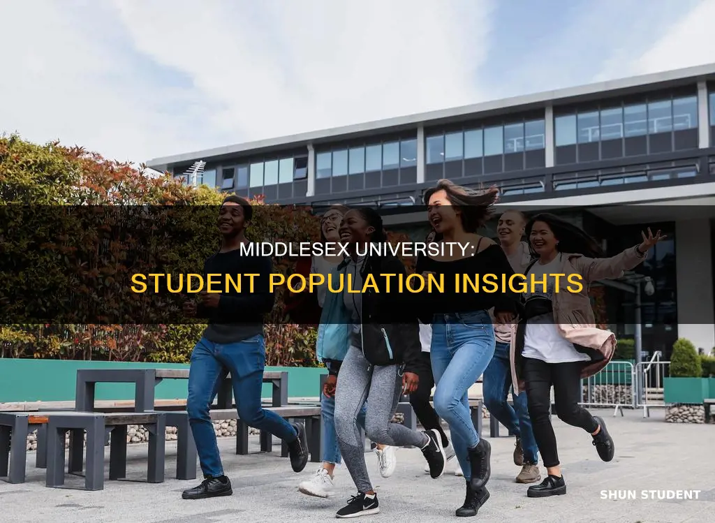 how many students at middlesex university