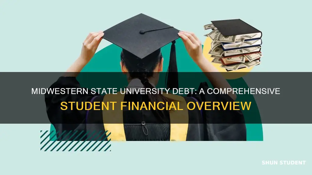 how many students at midwestern state university are in debt