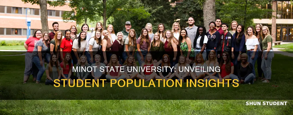 how many students at minot state university