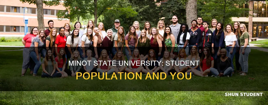 how many students at minot state university