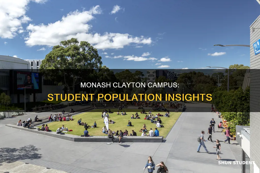 how many students at monash university clayton