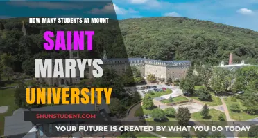 Discover Mount Saint Mary's University Student Population