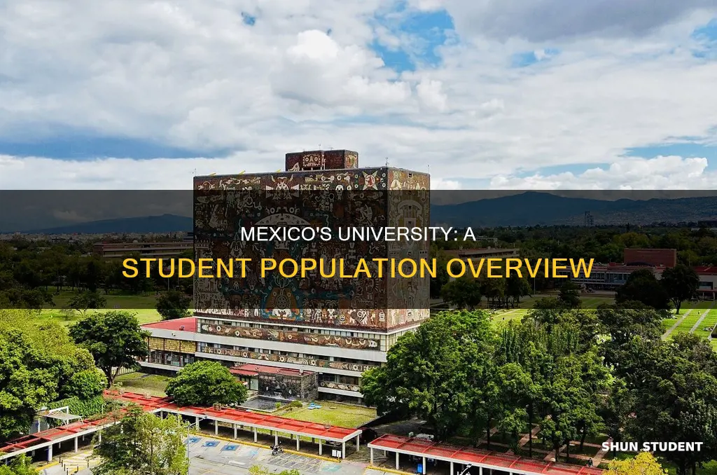how many students at national autonomous university of mexico