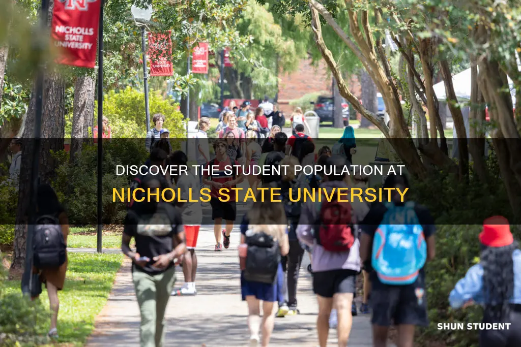 how many students at nicholls state university