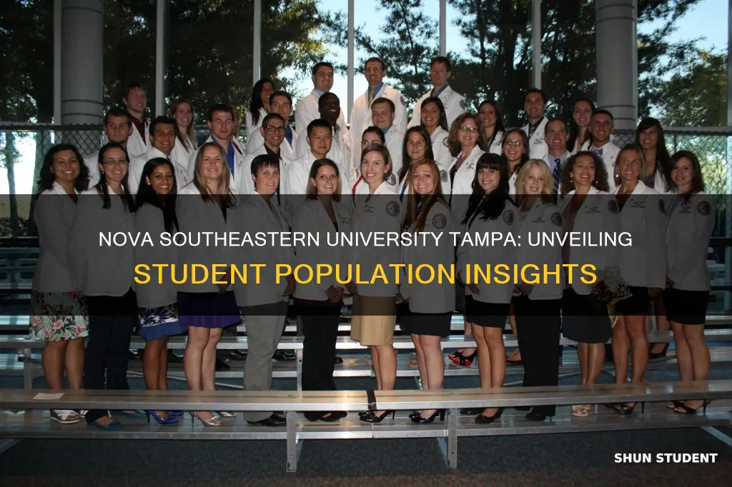 how many students at nova southeastern university tampa aa