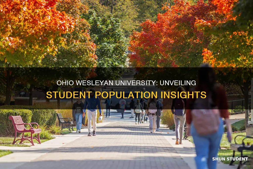 how many students at ohio wesleyan university