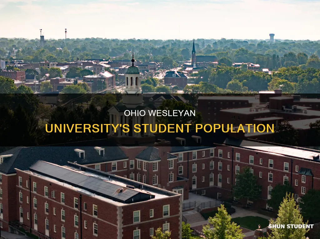 how many students at ohio wesleyan university
