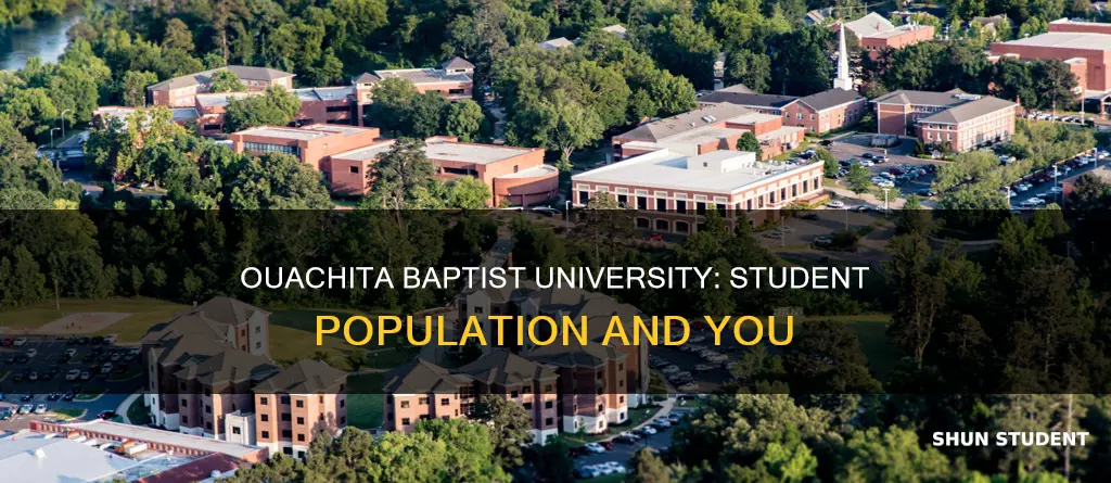 how many students at ouachita baptist university
