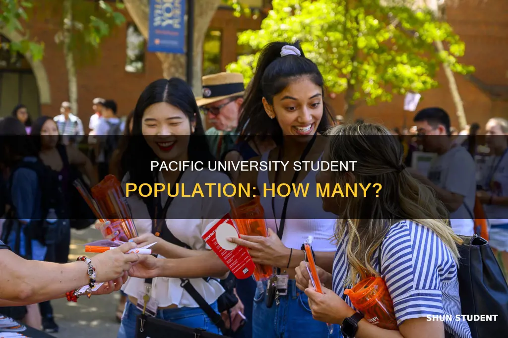 how many students at pacific university