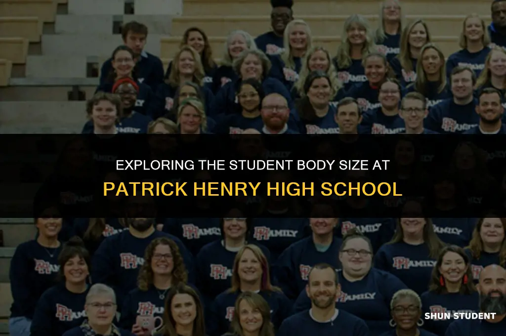 how many students at patrick henry high