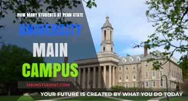 Penn State University Main Campus Student Population
