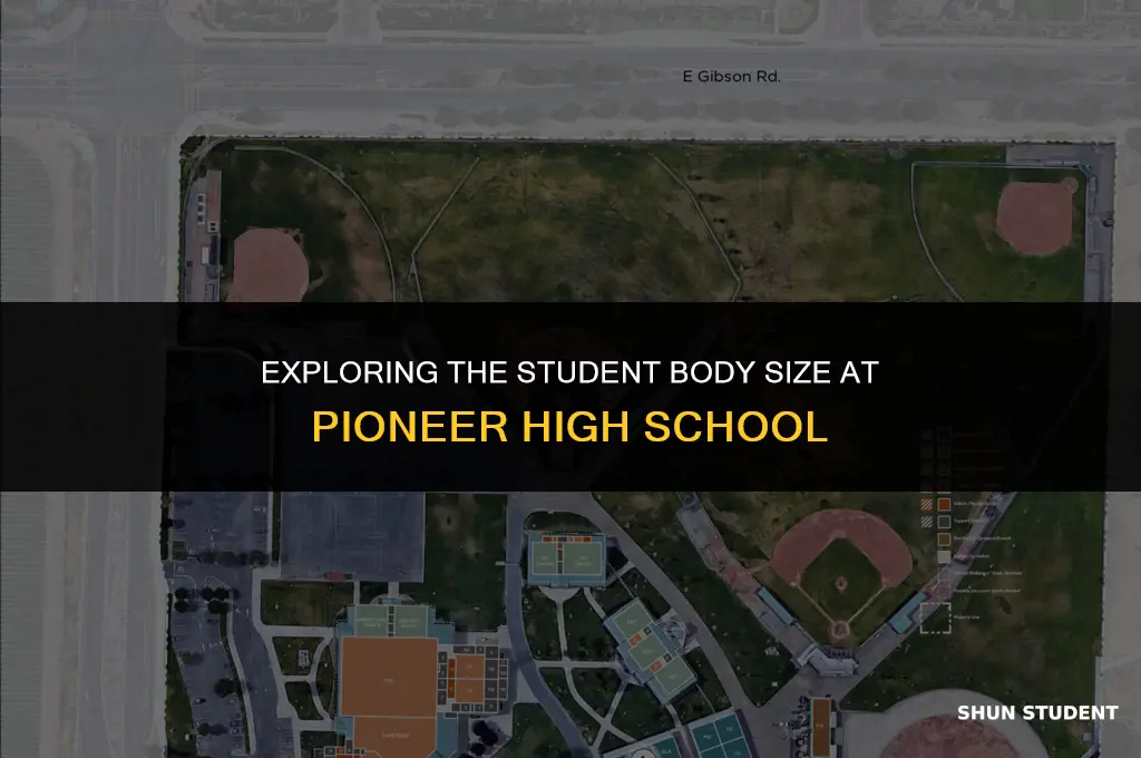how many students at pioneer high school
