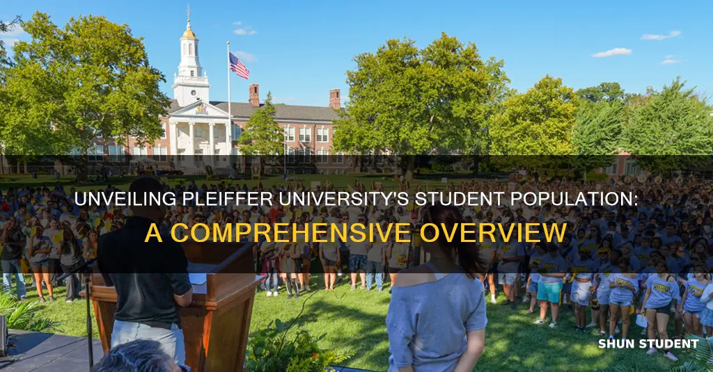 how many students at pleiffer university