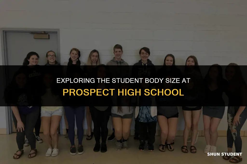 how many students at prospect high school