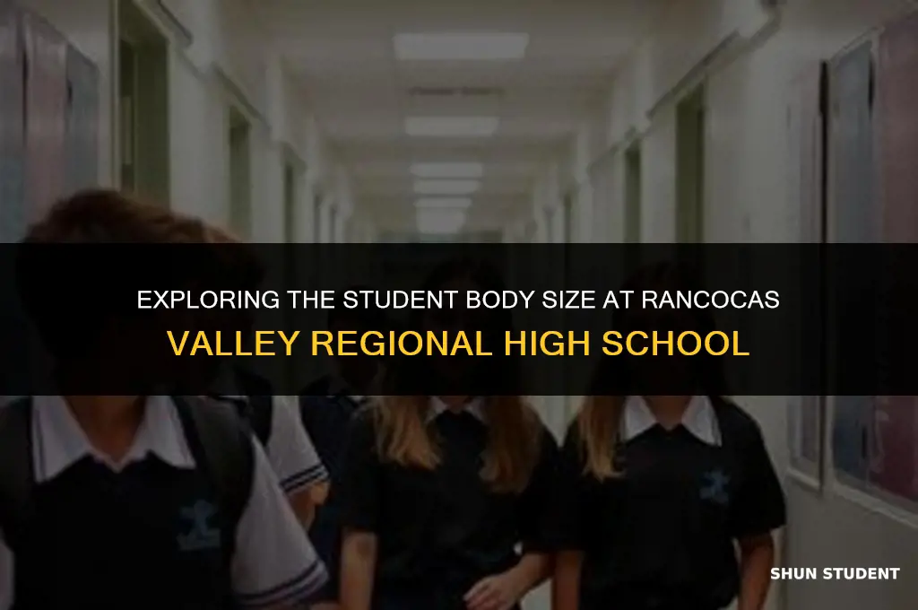 how many students at rancocas valley regional high school