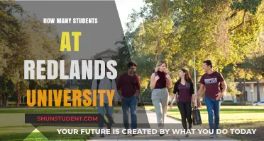 Exploring Student Numbers at Redlands University