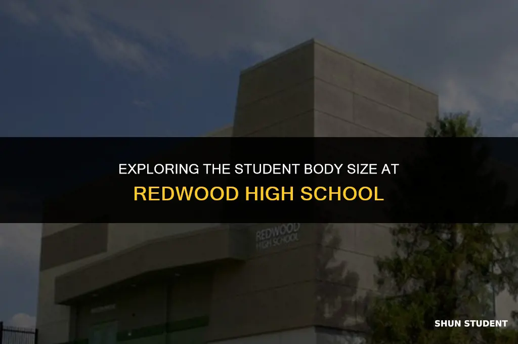how many students at redwood high school