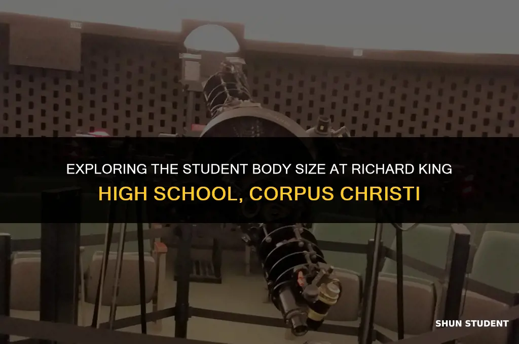 how many students at richard king high school corpus christi