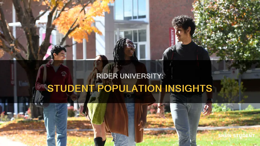 how many students at rider university
