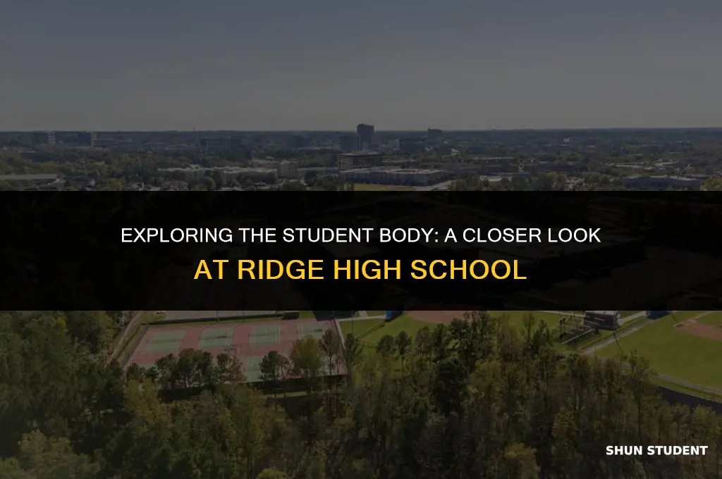 how many students at ridge high school