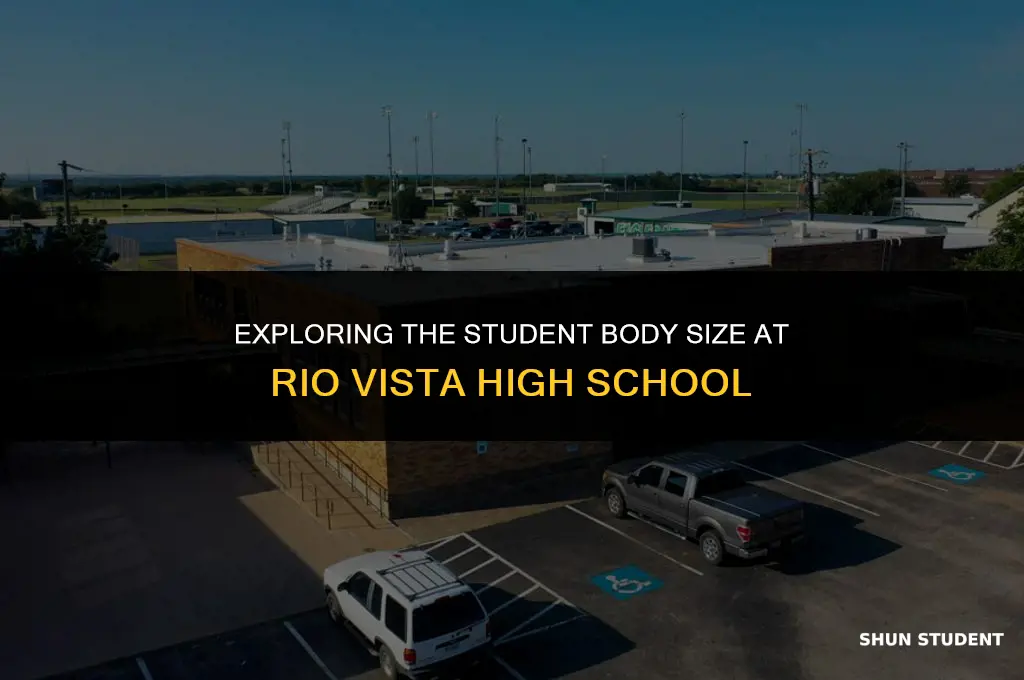 how many students at rio vista high school