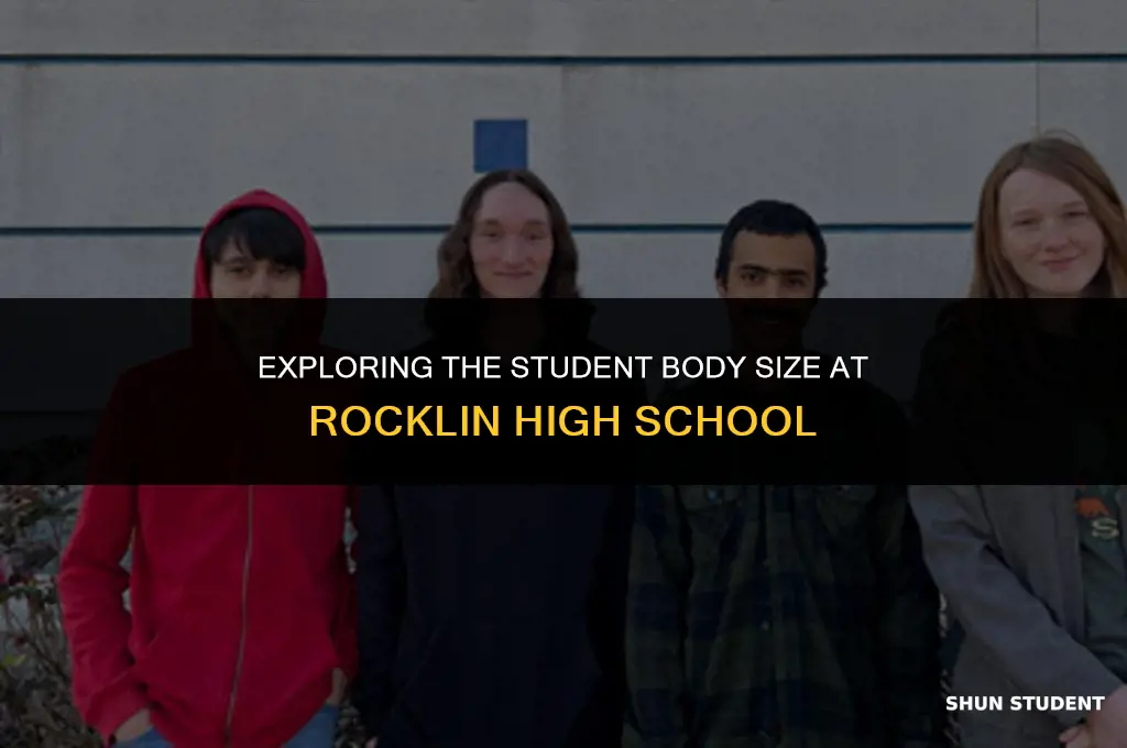 how many students at rocklin high school