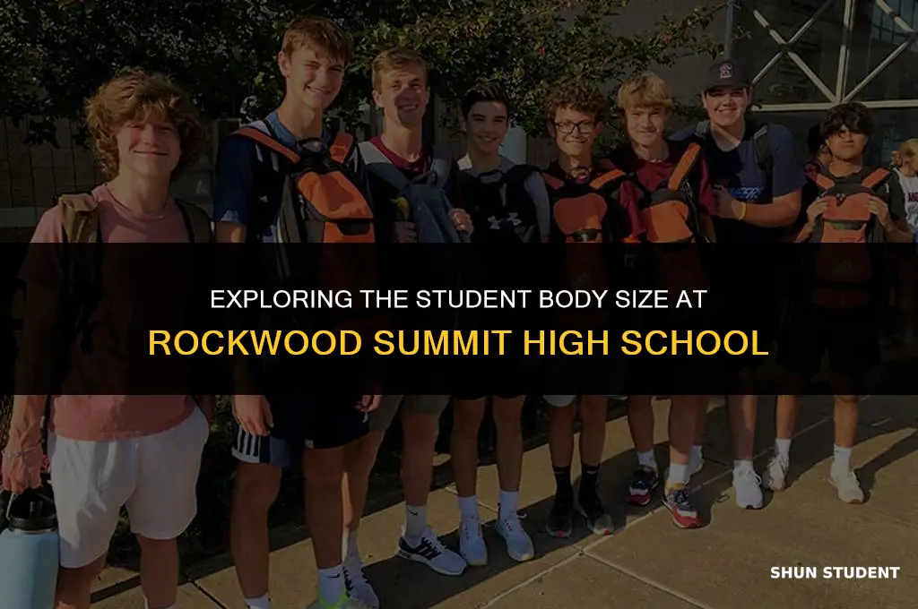 how many students at rockwood summit high school