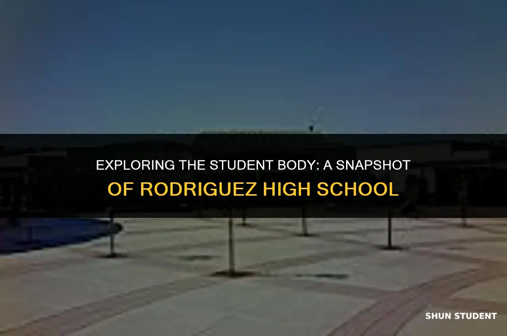 how many students at rodriguez high school