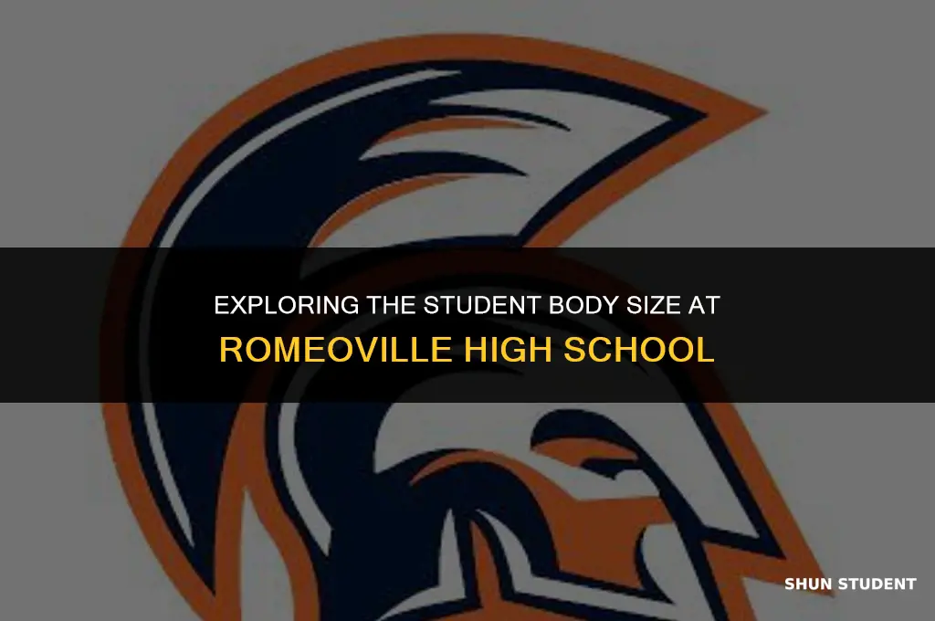 how many students at romeoville high school