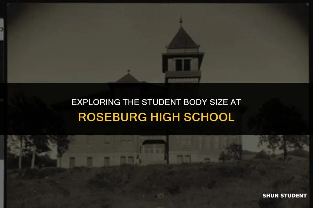 how many students at roseburg high school