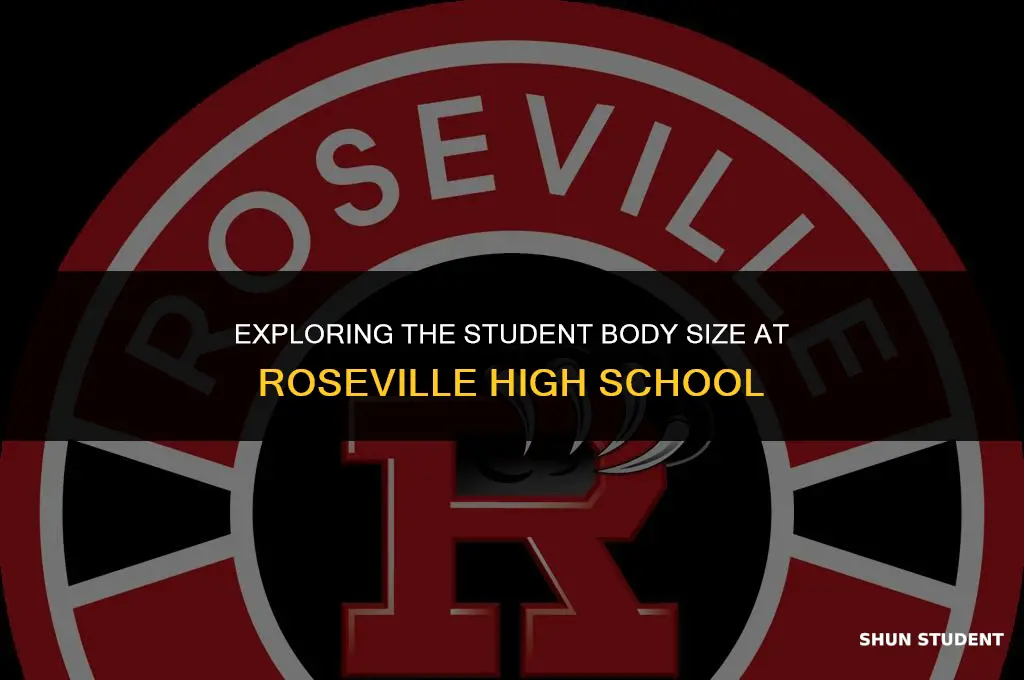 how many students at roseville high school
