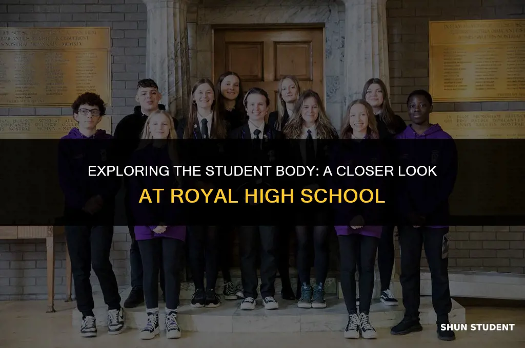 how many students at royal high school