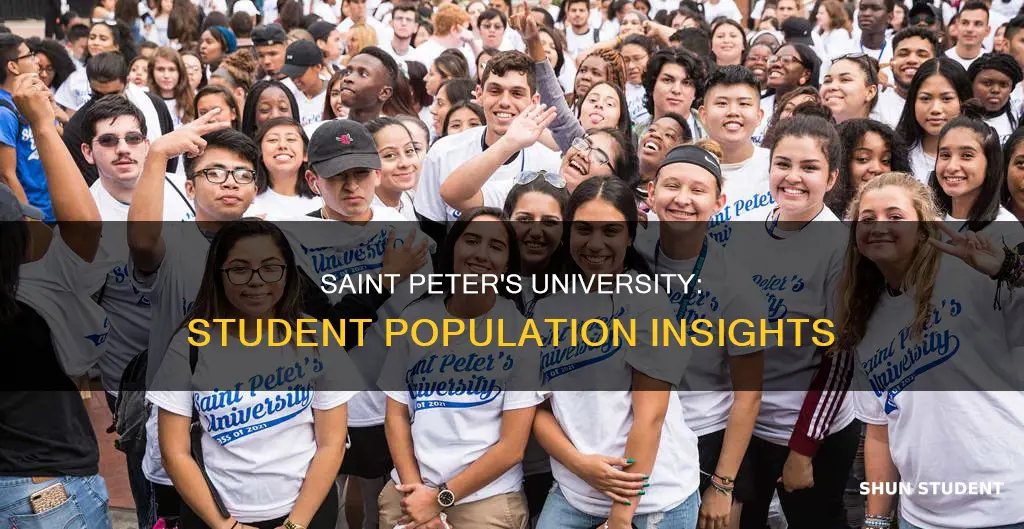 how many students at saint peters university