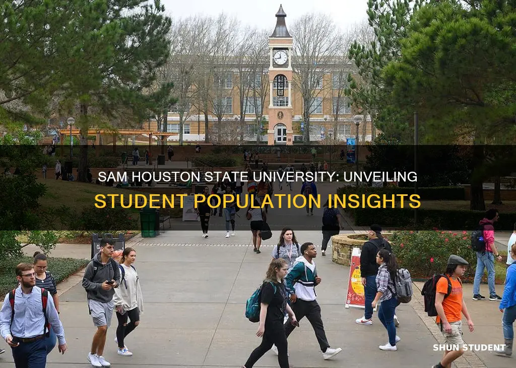 how many students at sam houston state university