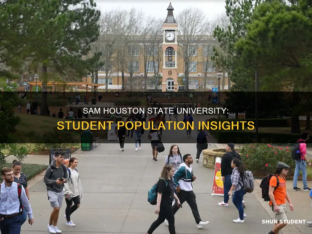 how many students at sam houston state university