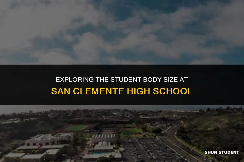 how many students at san clemente high school