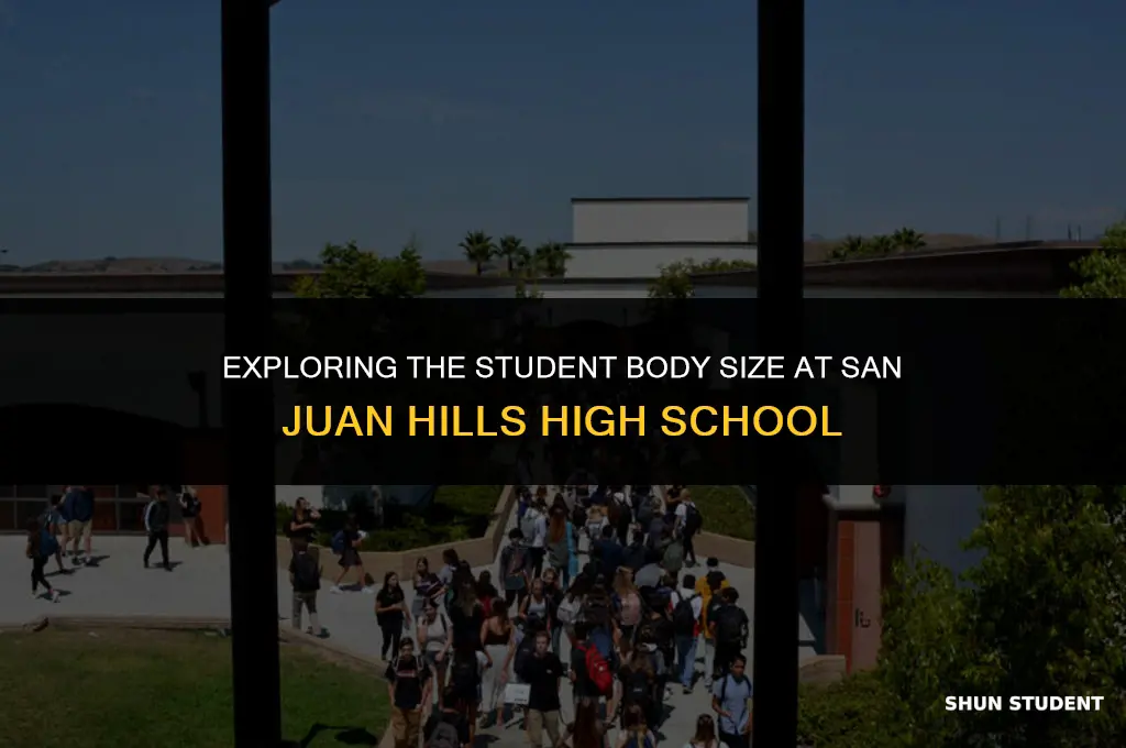how many students at san juan hills high school