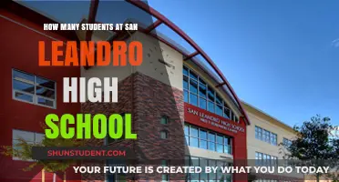 Exploring the Student Body Size at San Leandro High School