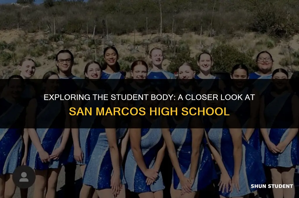 how many students at san marcos high school