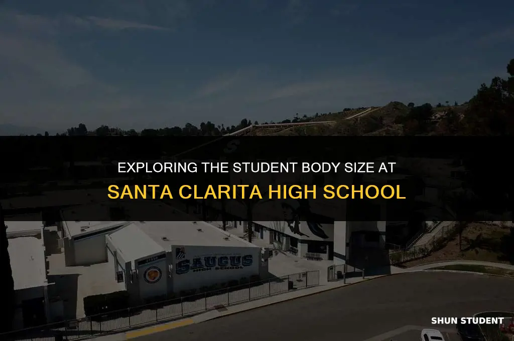 how many students at santa clarita high school