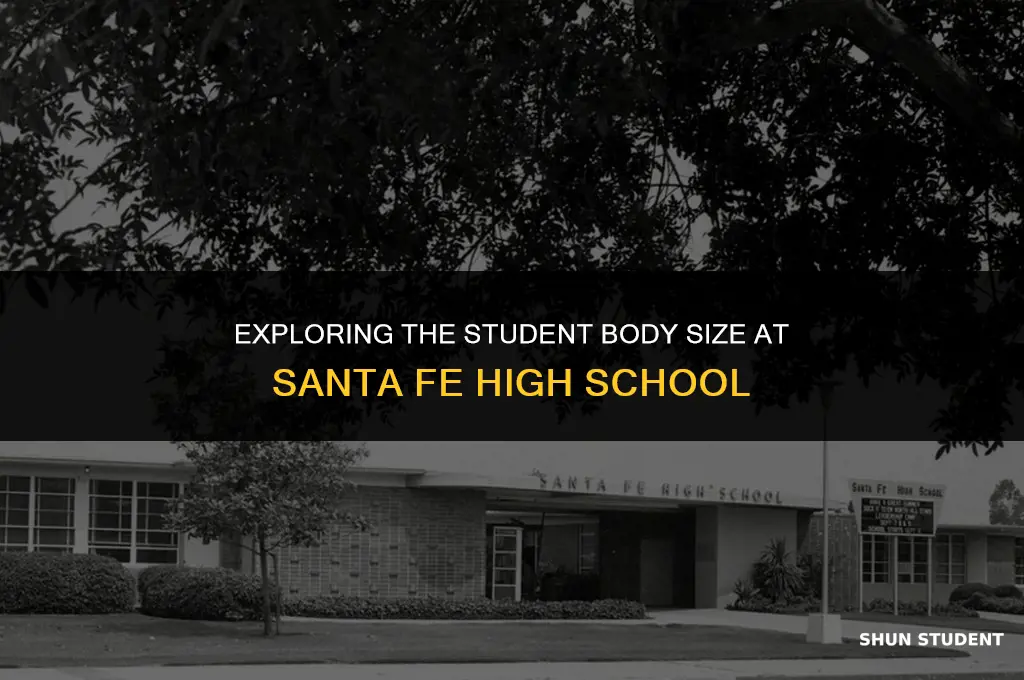 how many students at santa fe high