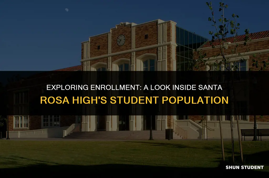 how many students at santa rosa high
