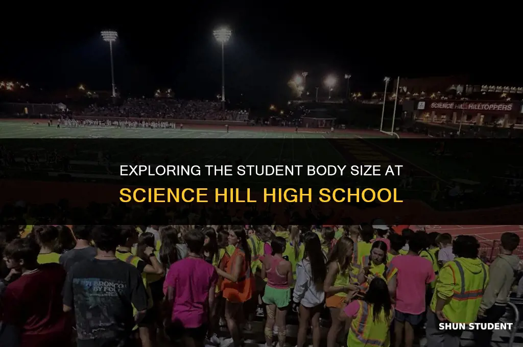 how many students at science hill high school