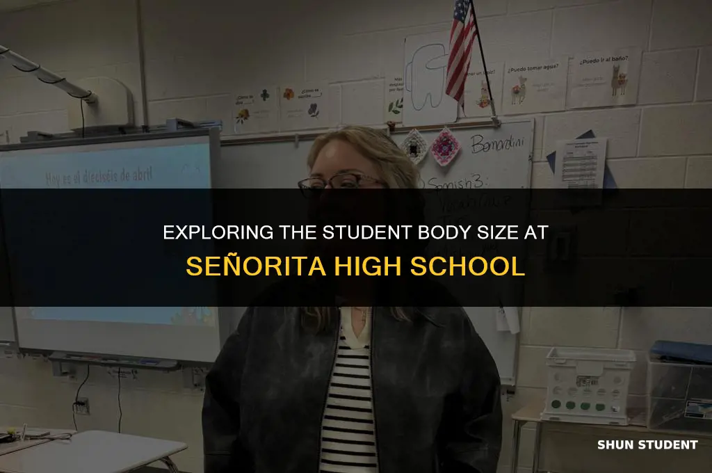 how many students at senorita high school