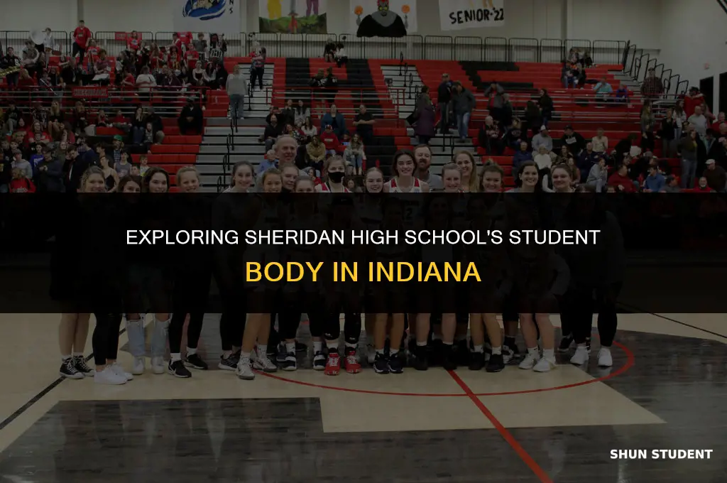 how many students at sheridan high school in indiana