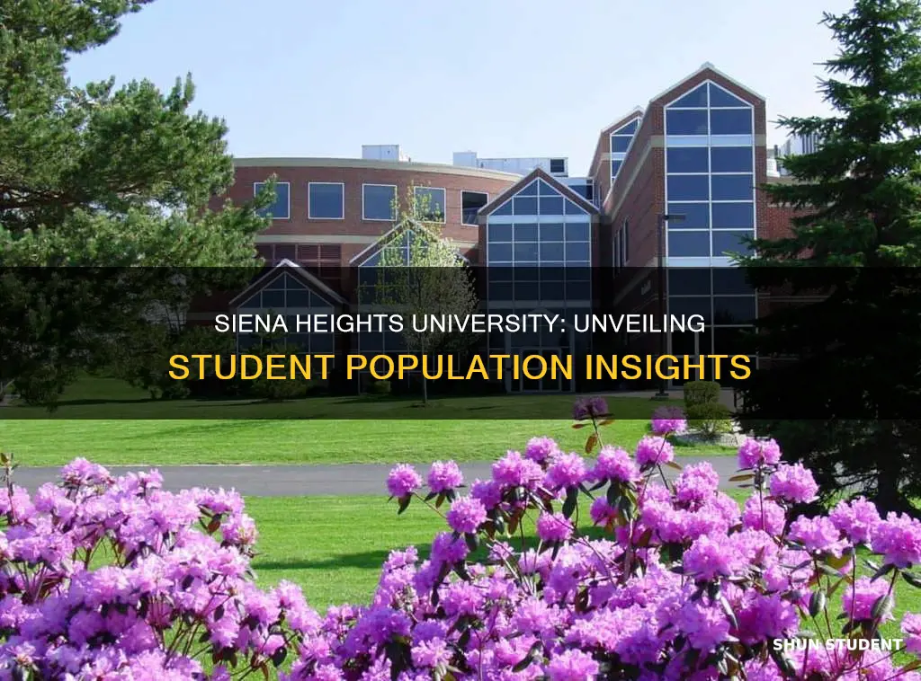 how many students at siena heights university